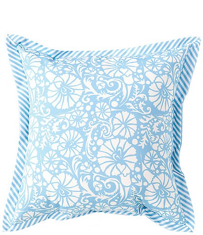 Southern Living x Nellie Howard Ossi Collection Indoor/Outdoor Floral Flanged Pillow