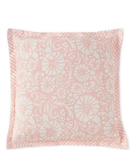Southern Living x Nellie Howard Ossi Collection Indoor/Outdoor Floral Flanged Pillow