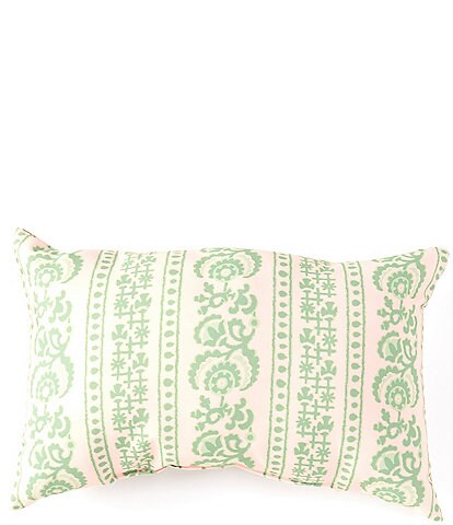 Southern Living x Nellie Howard Ossi Collection Indoor/Outdoor Floral Stripe Pillow