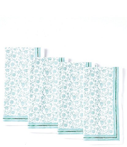 Southern Living x Nellie Howard Ossi Collection Jane Napkins, Set of 4