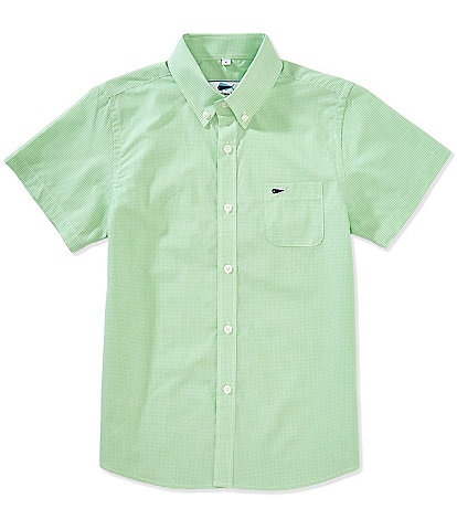 Southern Lure Big Boys 8-20 Short Sleeve Sport Gingham Shirt