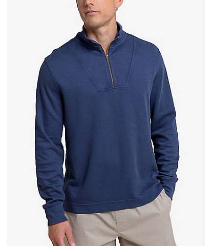 Southern Tide Bay Berry Quarter-Zip Pullover