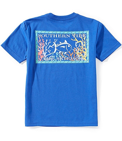 Southern Tide Big Boys 8-20 Among The Reef T-Shirt