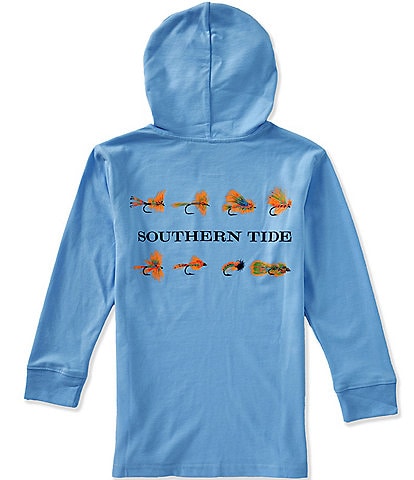 Southern Tide Boys Long Sleeve Flies Graphic Hoodie