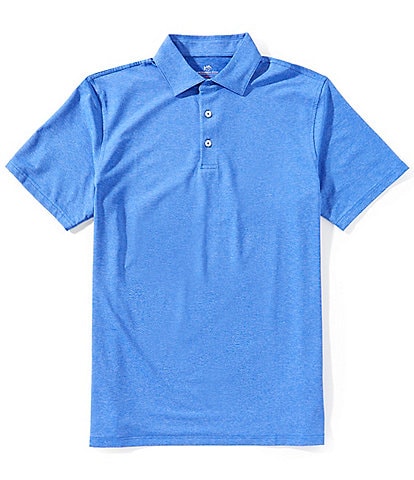 Southern Tide Brrr°®-eeze Heather Performance Stretch Short Sleeve Polo Shirt