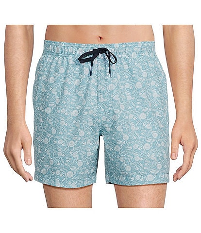 Southern Tide Caps Off 6#double; Inseam Swim Trunks