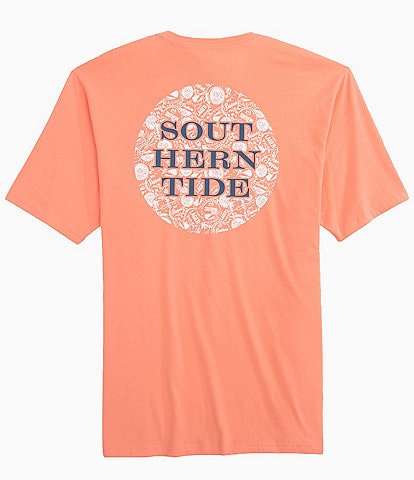 Southern Tide Caps Off Badge Short Sleeve T-Shirt