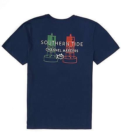 Southern Tide Channel Marker Buoy Short Sleeve T-Shirt