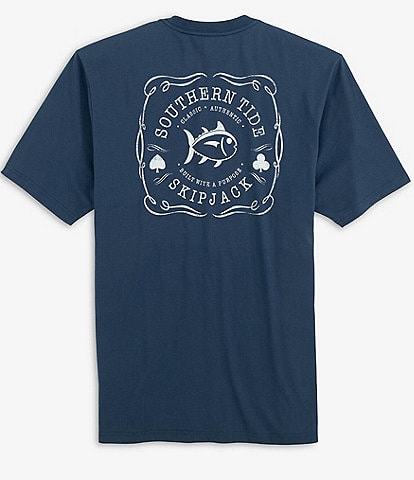 Southern Tide Clubs And Spades Short-Sleeve Tee