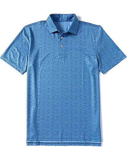 Southern Tide Driver Let's Go Clubbing Performance Stretch Short Sleeve Polo Shirt