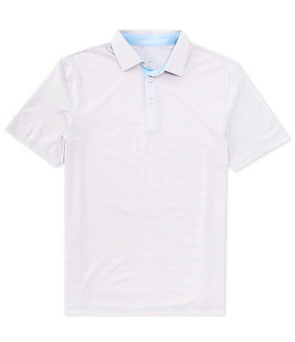 Southern Tide Driver Verdae Stripe Short Sleeve Polo Shirt