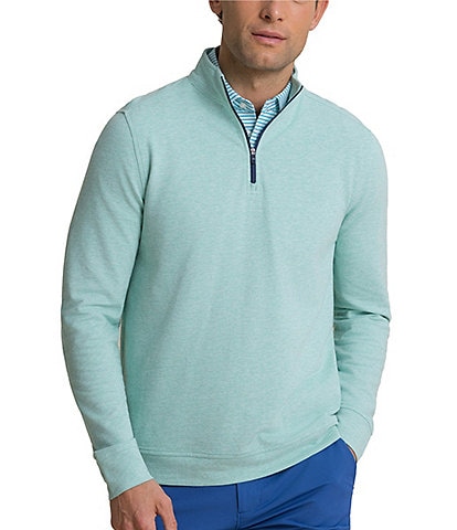 Southern Tide Gulf View Heather Quarter-Zip Pullover