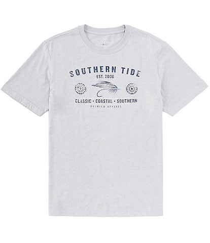Southern Tide Heather Reel Fly Premium Apparel Short Sleeve T-Shirt