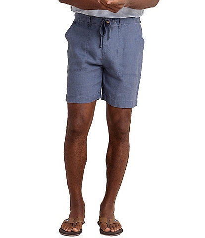 Southern Tide Heritage Preserve Linen 7" Inseam Shorts