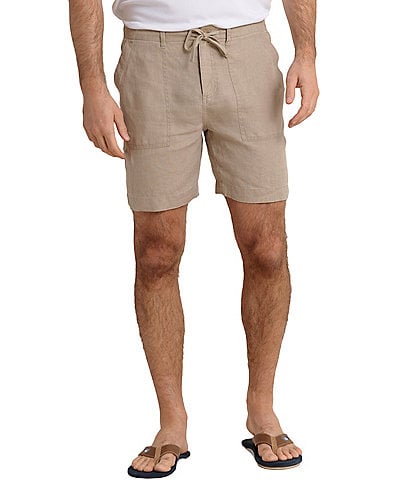 Southern Tide Heritage Preserve Linen 7" Inseam Shorts