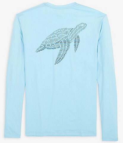 Southern Tide Lined Turtle Performance Long-Sleeve Tee