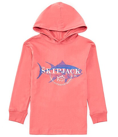 Southern Tide Little/Big Boy 4-16 Long Sleeve Skipjack Graphic Hoodie