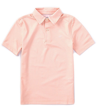 Southern Tide Little/Big Boys 4-16 Short Sleeve Getting Ziggy With It Printed Performance Polo Shirt