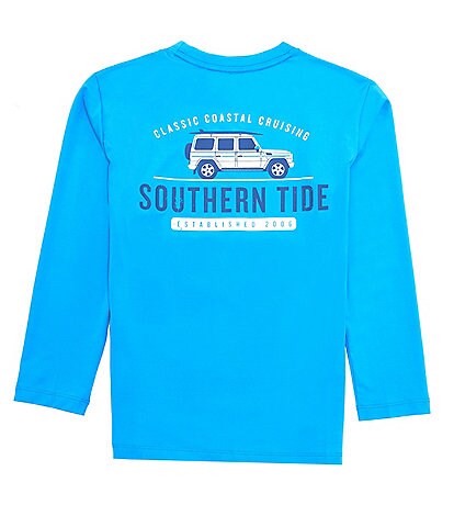 Southern Tide Little/Big Boys 4-16 Long Sleeve Classic Cruising Performance T-Shirt