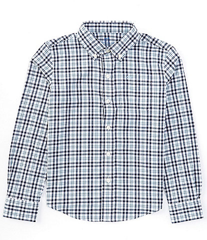 Southern Tide Little/Big Boys 4-16 Long Sleeve Haywood Plaid Intercoastal Sport Shirt