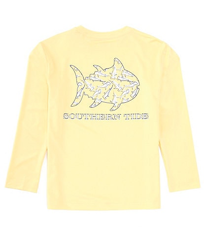 Southern Tide Little/Big Boys 4-16 Long Sleeve Sharks And Skip Jacks Perk T-Shirt