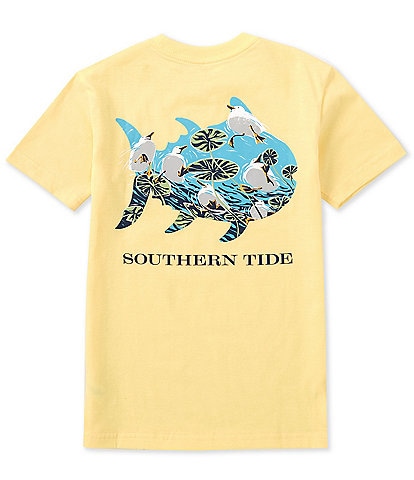Southern Tide Little/Big Boys 4-16 Short Sleeve Bottoms Up Graphic T-Shirt