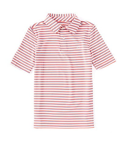 Southern Tide Little/Big Boys 4-16 Short Sleeve Gulf Stripe Performance Polo Shirt