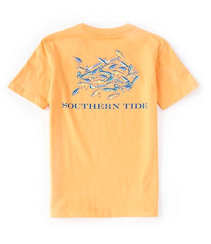 Southern Tide Little/Big Boys 4-16 Short Sleeve Net And Lure Skipjack Fill T-Shirt