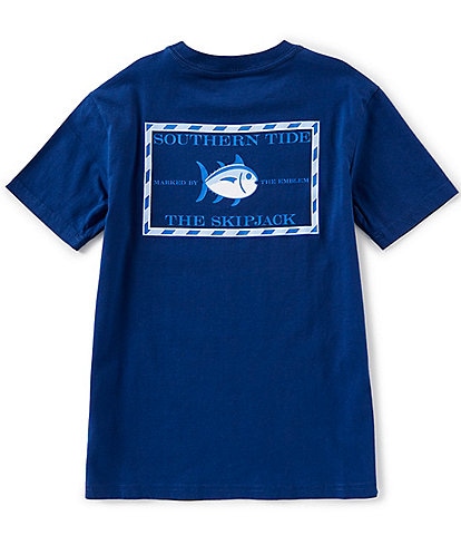 Southern Tide Little/Big Boys 4-16 Short Sleeve Skipjack Logo T-Shirt