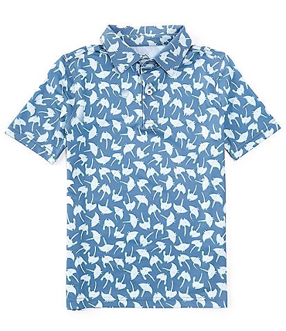 Southern Tide Little/Big Boys 4-16 Short Sleeve Summer Rays Printed Polo Shirt