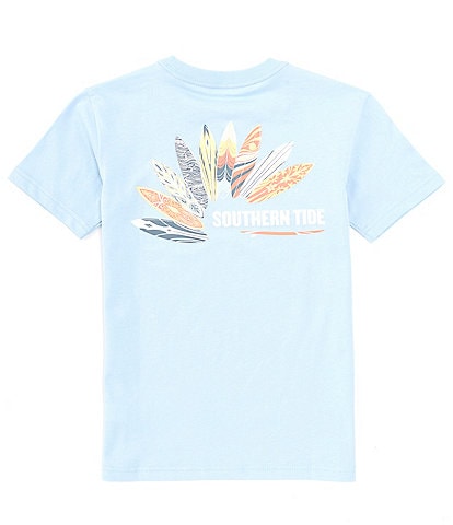Southern Tide LittleBig Boys 4-16 Short Sleeve Lure Fill Graphic T-Shirt - S