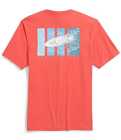 Southern Tide On Yacht Time Graphic Short Sleeve T-Shirt