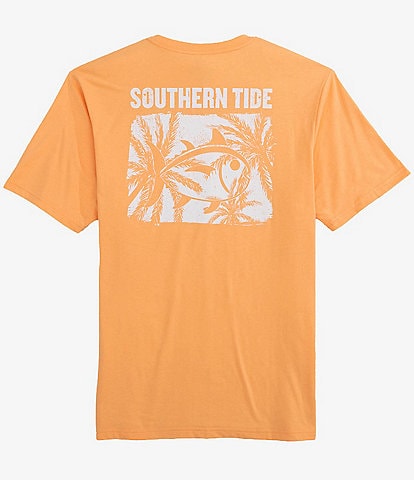 Southern Tide Palm And Breezy Short Sleeve T-Shirt