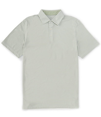 Southern Tide Performance Stretch Brrr°eeze Meadowbrook Stripe Short Sleeve Polo Shirt