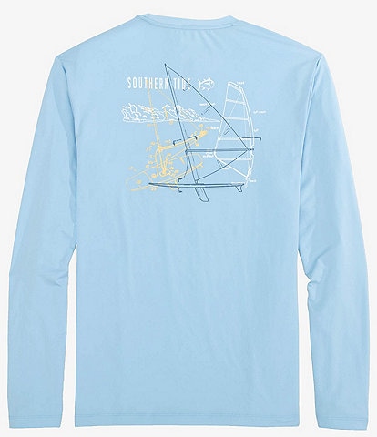 Southern Tide Performance Stretch Windsurfer Long Sleeve T-Shirt