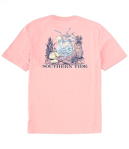 Southern Tide Pink Punch Short-Sleeve T-Shirt