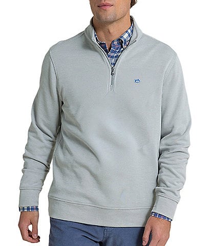 Southern Tide Sandy Cove Pique Quarter-Zip Pullover