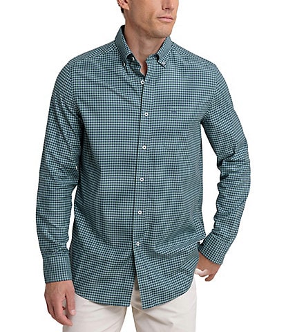 Southern Tide Shemwood Plaid Skipjack Long Sleeve Woven Shirt