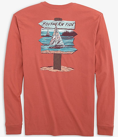 Southern Tide Sign To Sail Long Sleeve T-Shirt