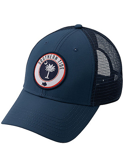 Southern Tide State Patch South Carolina Performance Trucker Hat