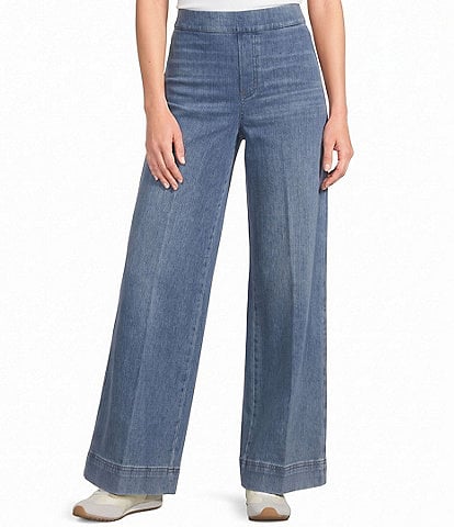Spanx Denim-ish Wide Leg Pants