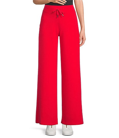 Spanx AirEssentials Wide Leg Pull On Drawstring Coordinating Pants