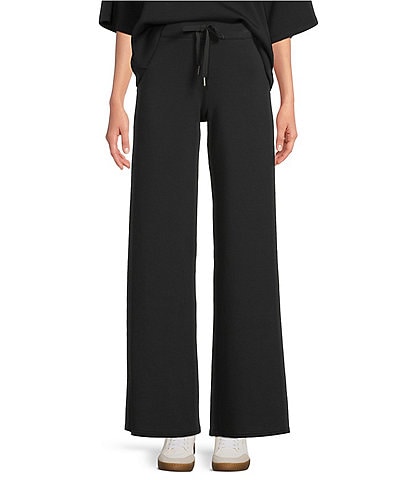 Spanx AirEssentials Wide Leg Pull On Drawstring Coordinating Pants