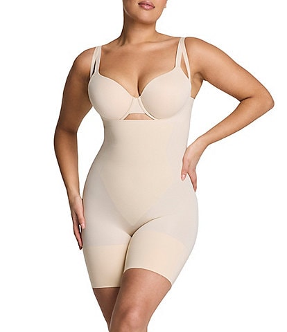 Spanx SPANXsculpt™ Go-Figure Open-Bust Mid-Thigh Bodysuit