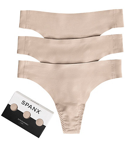 SPANXsmooth® Fit-To-You Thong 3-Pack