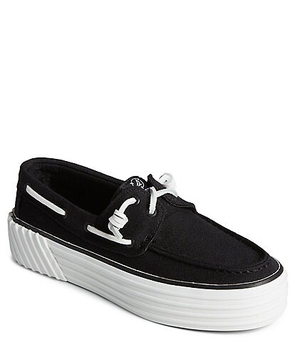 Sperry Seacycled Bahama 2.0 Platform Canvas Sneakers