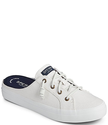 Sperry Crest Vibe Canvas Slip-On Sneaker Mules