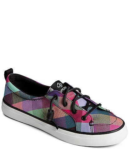 Sperry Crest Vibe Gingham Seacycled Sneakers