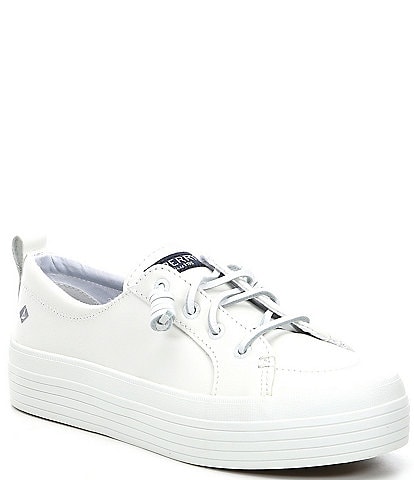 Sperry Crest Vibe Leather Platform Sneakers