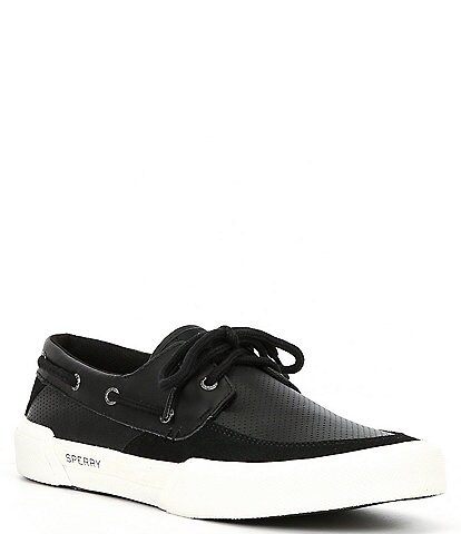 sperrys men black